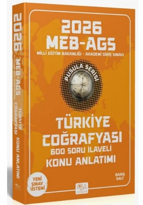 Derya Dagtım 2026 MEB-AGS Türkiye Coğrafyası Konu Anlatımı
