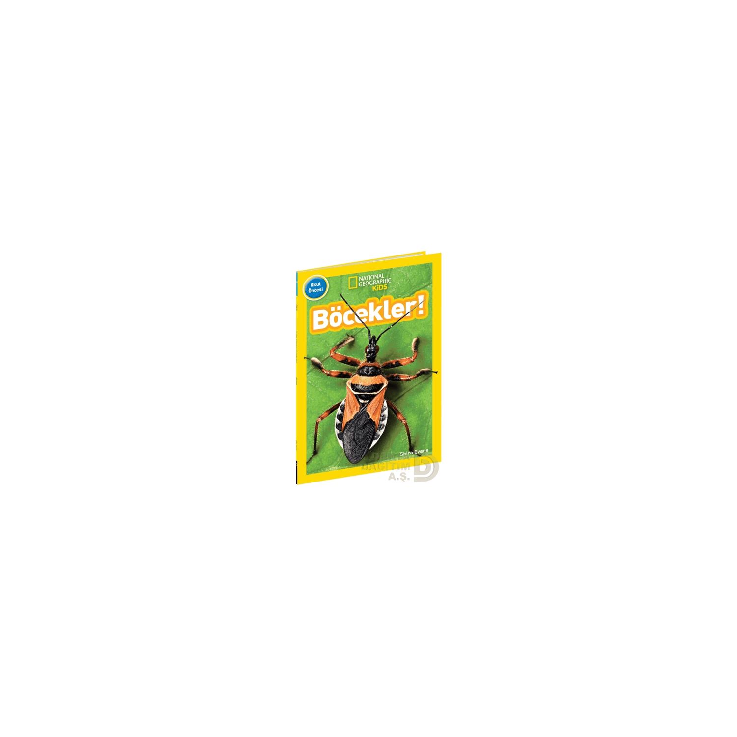 beta Kids «Насекомые» — книга для дошкольников на турецком, картонная обложка