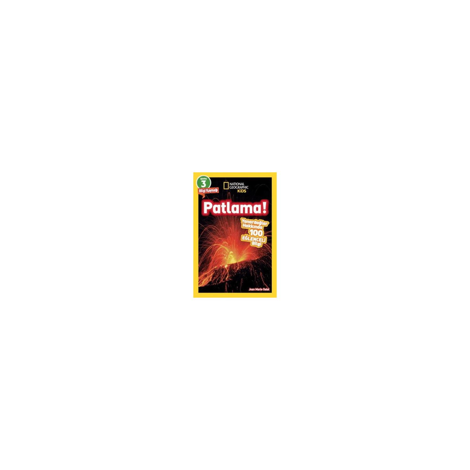 National Geographic Kids Level 3 Patlama Children's Book