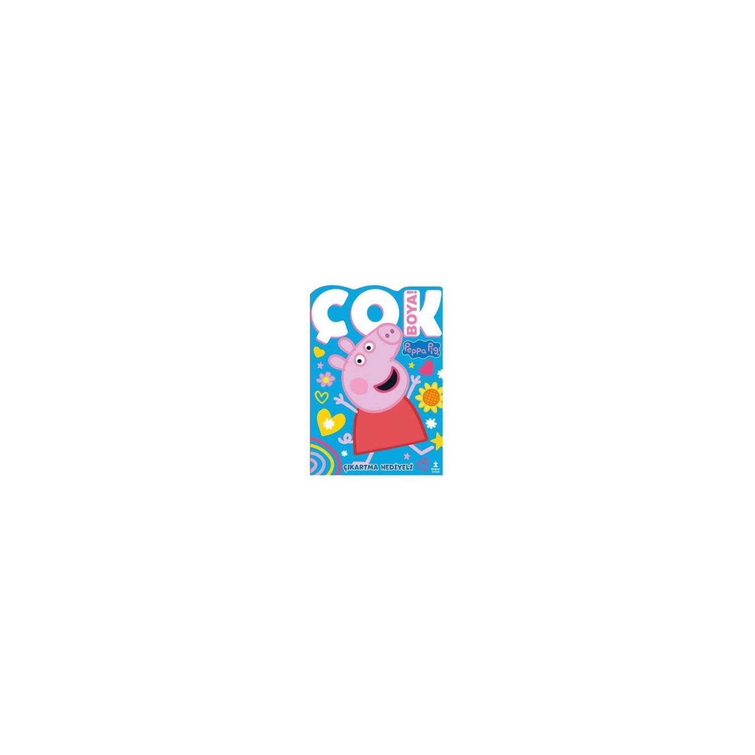Doğan Kitap Çok Boya - Peppa Pig Boyama Kitabı İngilizce