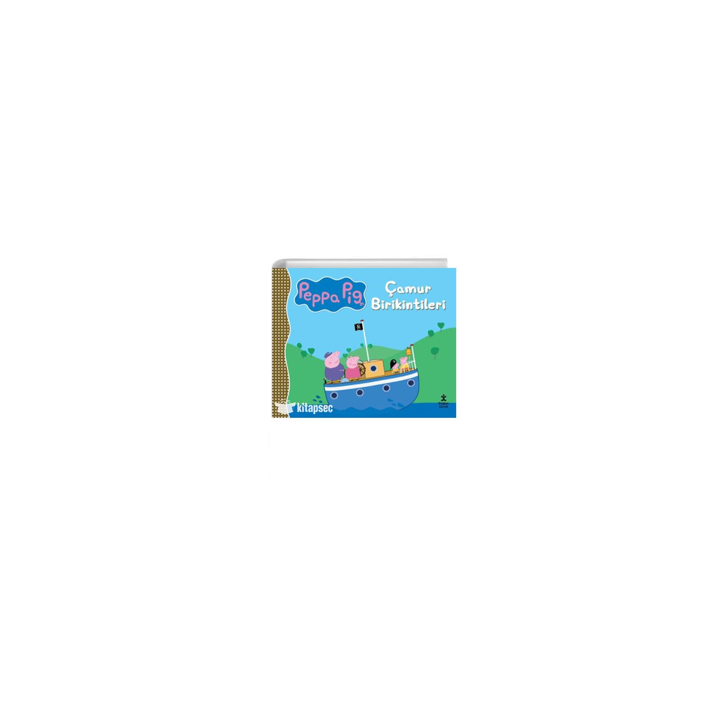 Doğan Kitap Peppa Pig «Грязные лужи», детская книга на английском, мягкая обложка