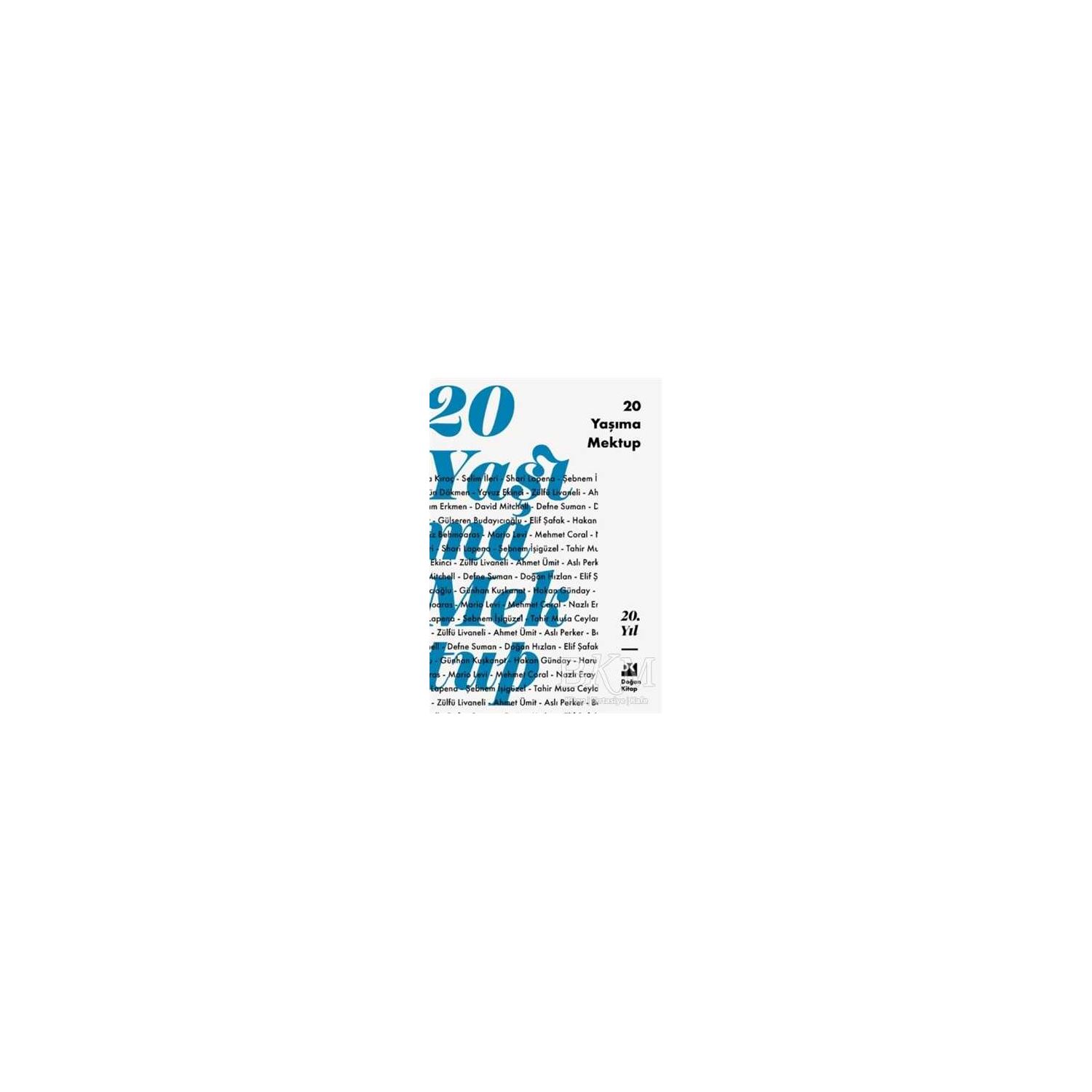 Doğan Kitap 20 Yaşıma Mektup Kitabı Karton Kapak