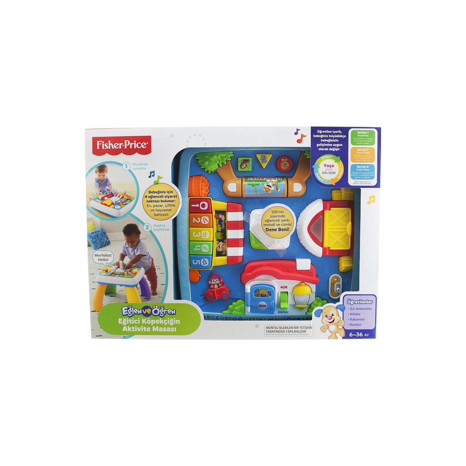 Fisher-Price MAT/DRH44 Puppy Activity Table