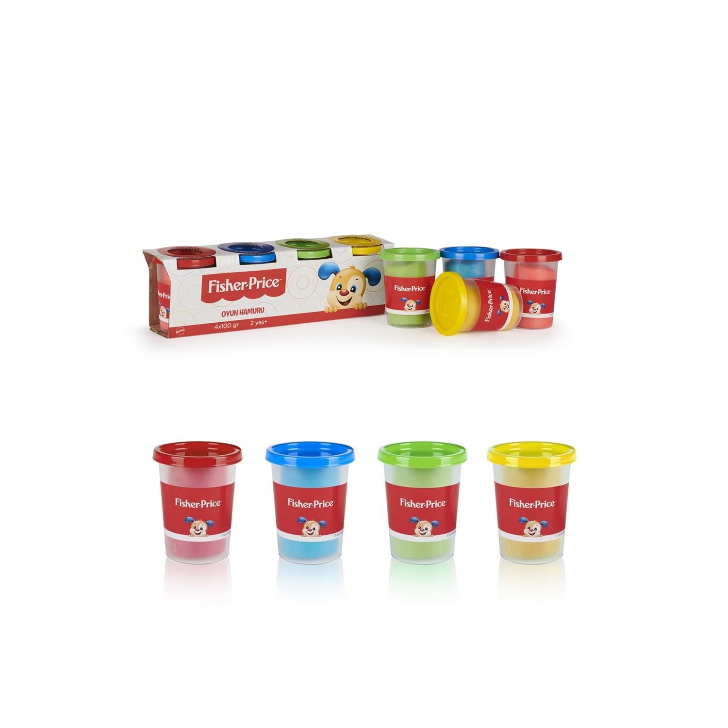 Fisher-price Oyun Hamuru 4'lü