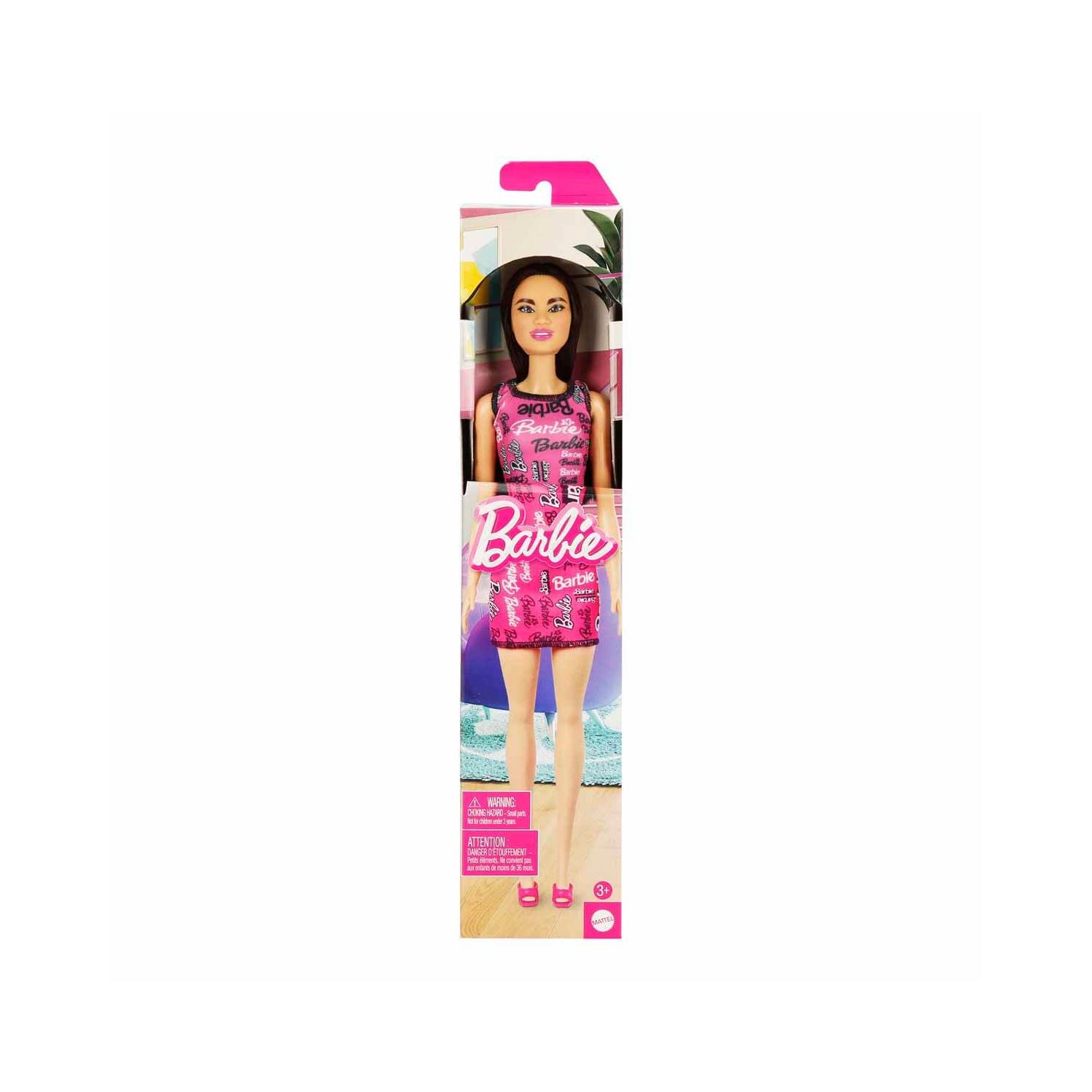 Barbie Şık Bebekler Kızıl Kahve Saçlı