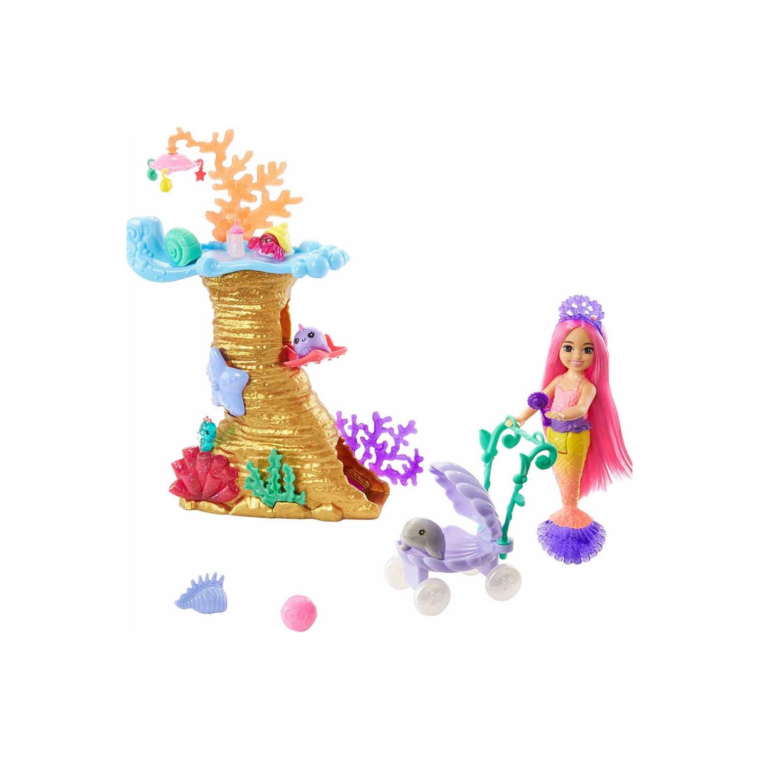 Mattel Barbie Chelsea Deniz Hayvanları Oyun Seti