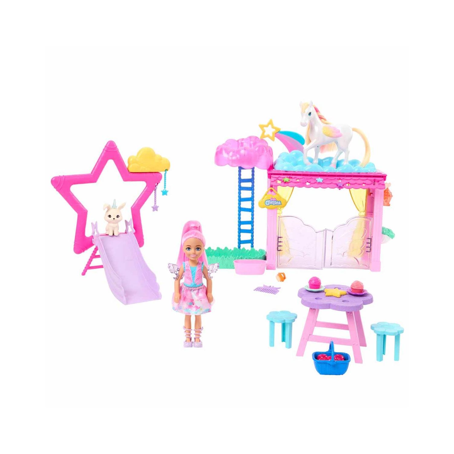 Barbie a Touch of Magic Chelsea ve Pegasus Oyun Seti