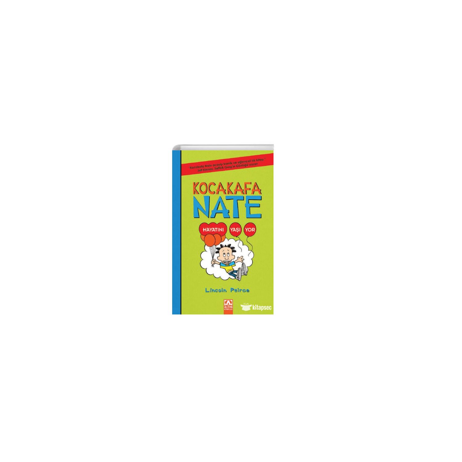 Altın Kitaplar Kocakafa Nate - Hayatını Yaşıyor Children's Comic in Turkish