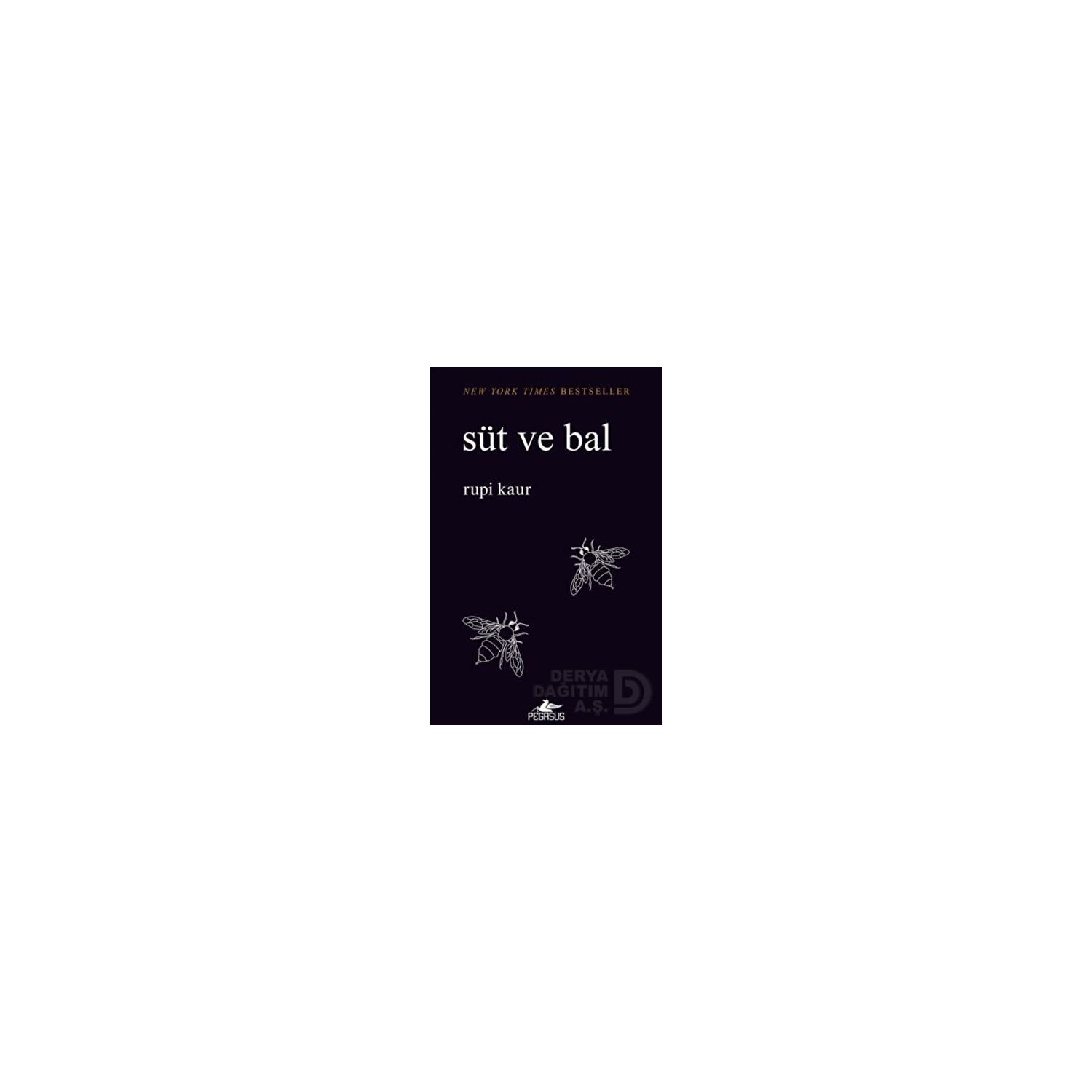 Pegasus Yayınları Süt ve Bal Poetry Book by Rupi Kaur 9786052992432