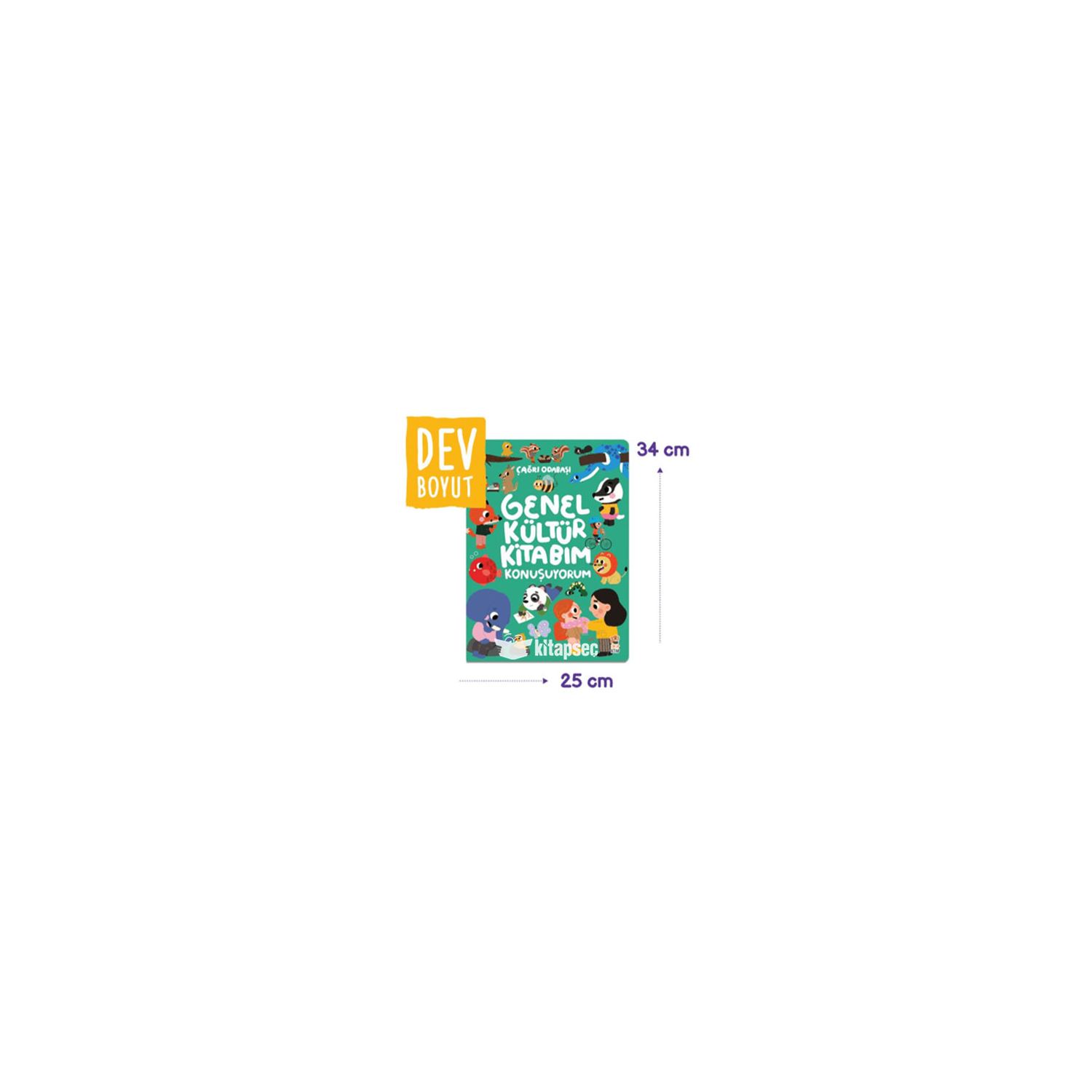 Sincap 9786258082937 Oversized General Knowledge Book 25 x 34 cm