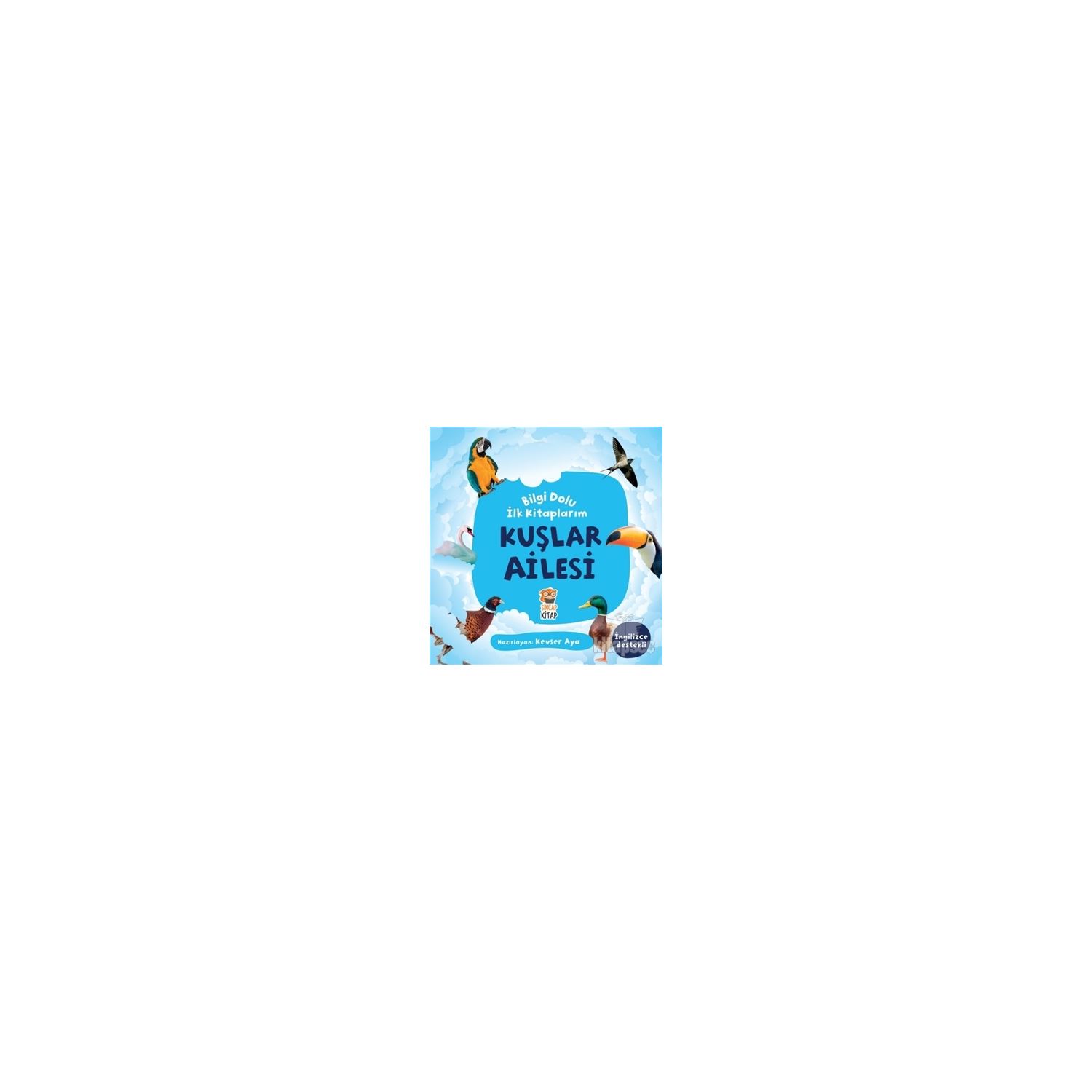 Sincap Kuşlar Ailesi Illustrated Children's Book, Paperback
