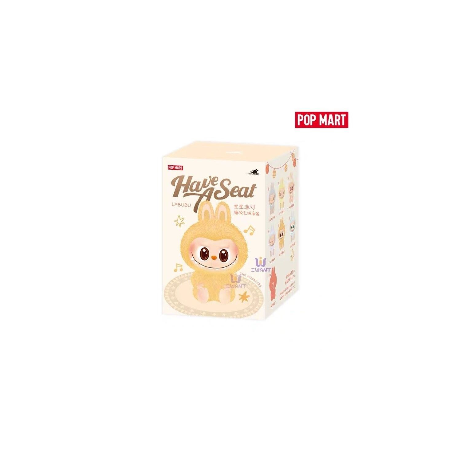Labubu Peluş Sürpriz Paket 15cm Have A Seat