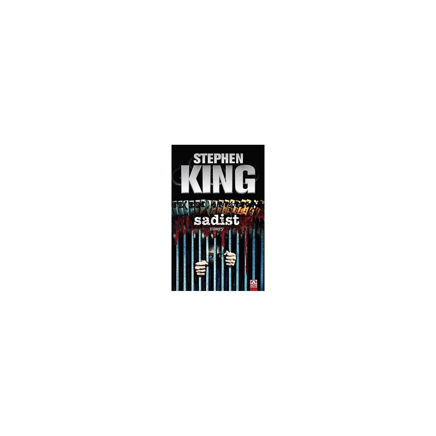 Altın Kitaplar Yayınevi Stephen King Sadist Thriller Novel, Paperback, Turkish
