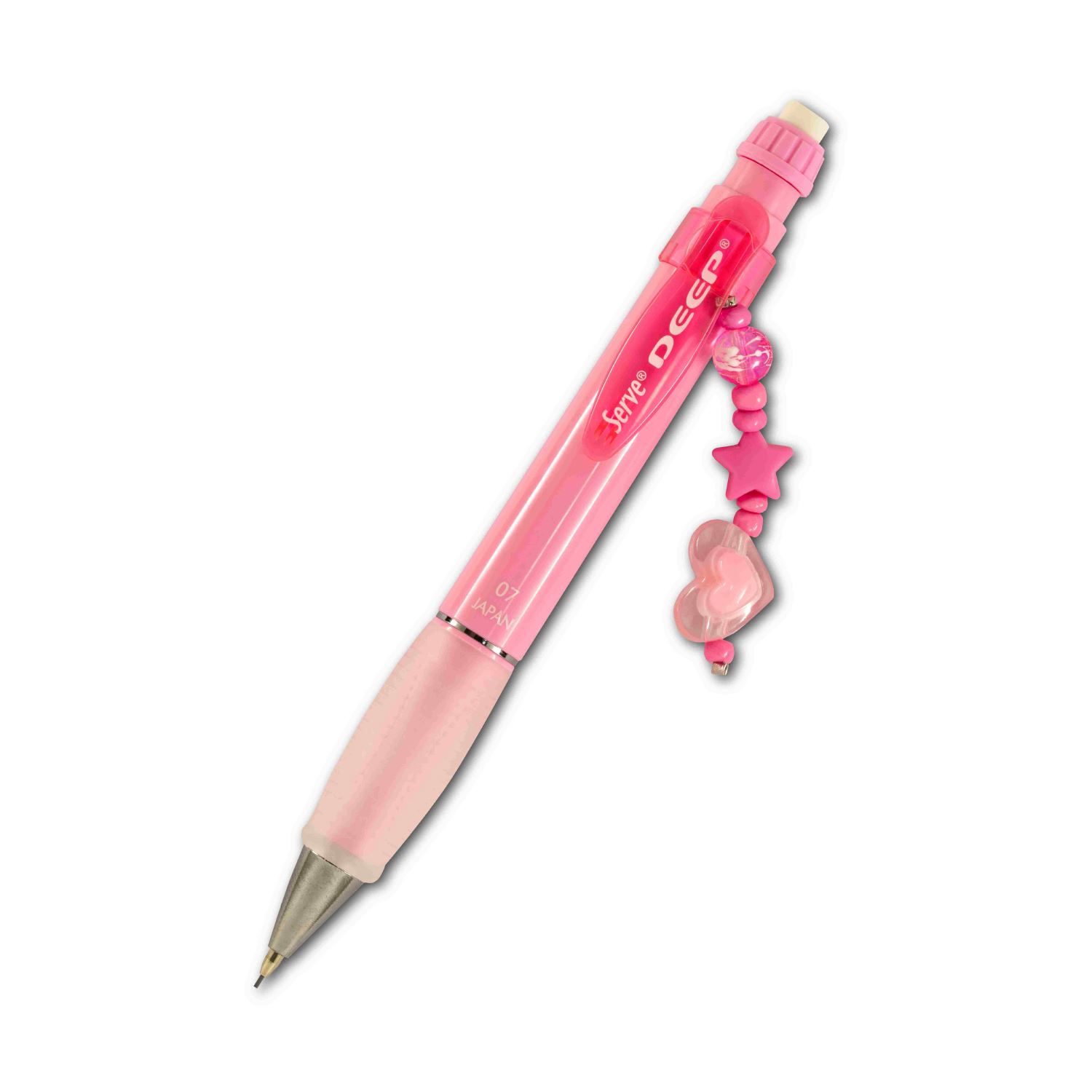 Serve Deep Charm Pastel Candy Pink 0.7 mm Mechanical Pencil