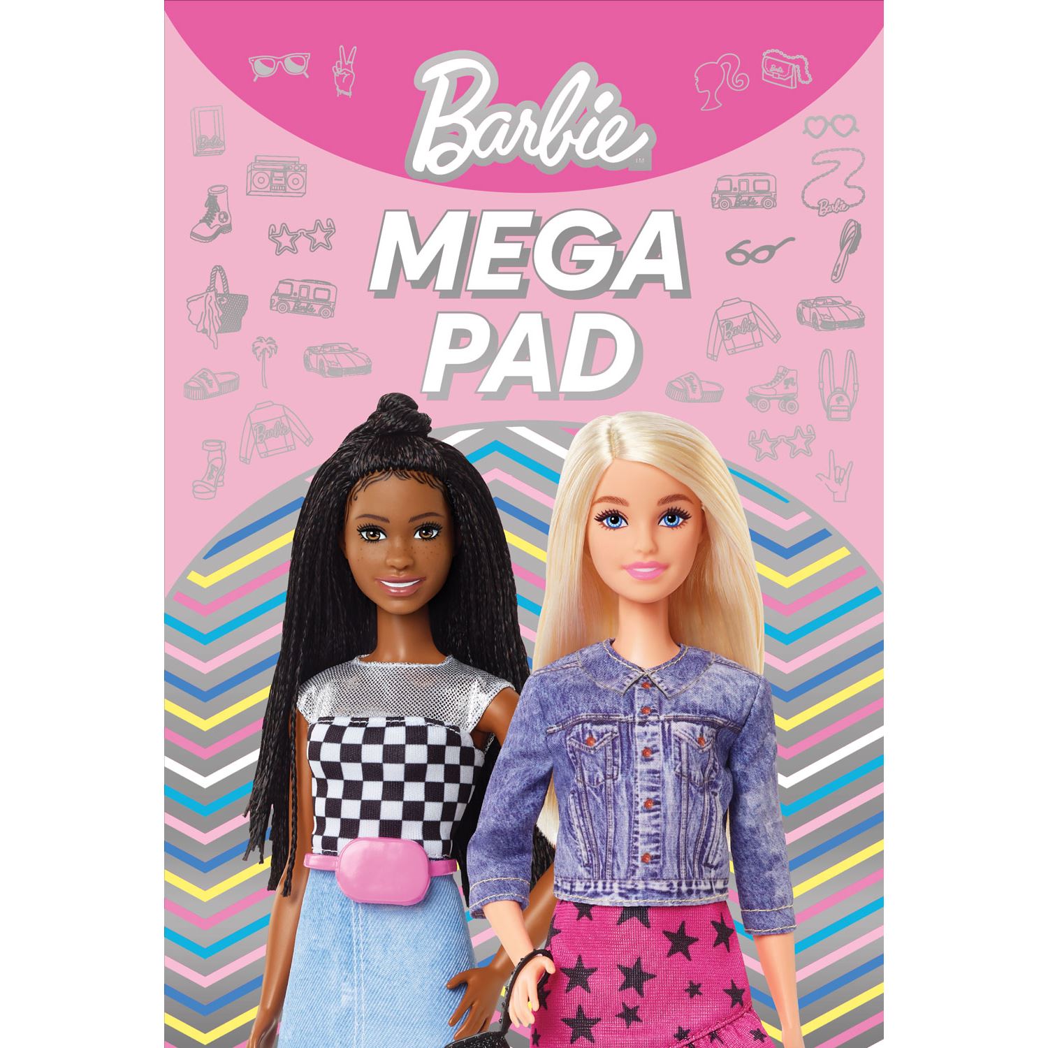 Barbie Mega Pad İngilizce Etkinlik ve Boyama Kitabı