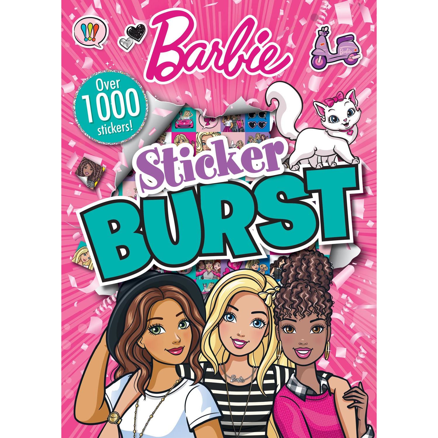 Barbie Sticker Burst İngilizce Çıkartma Kitabı