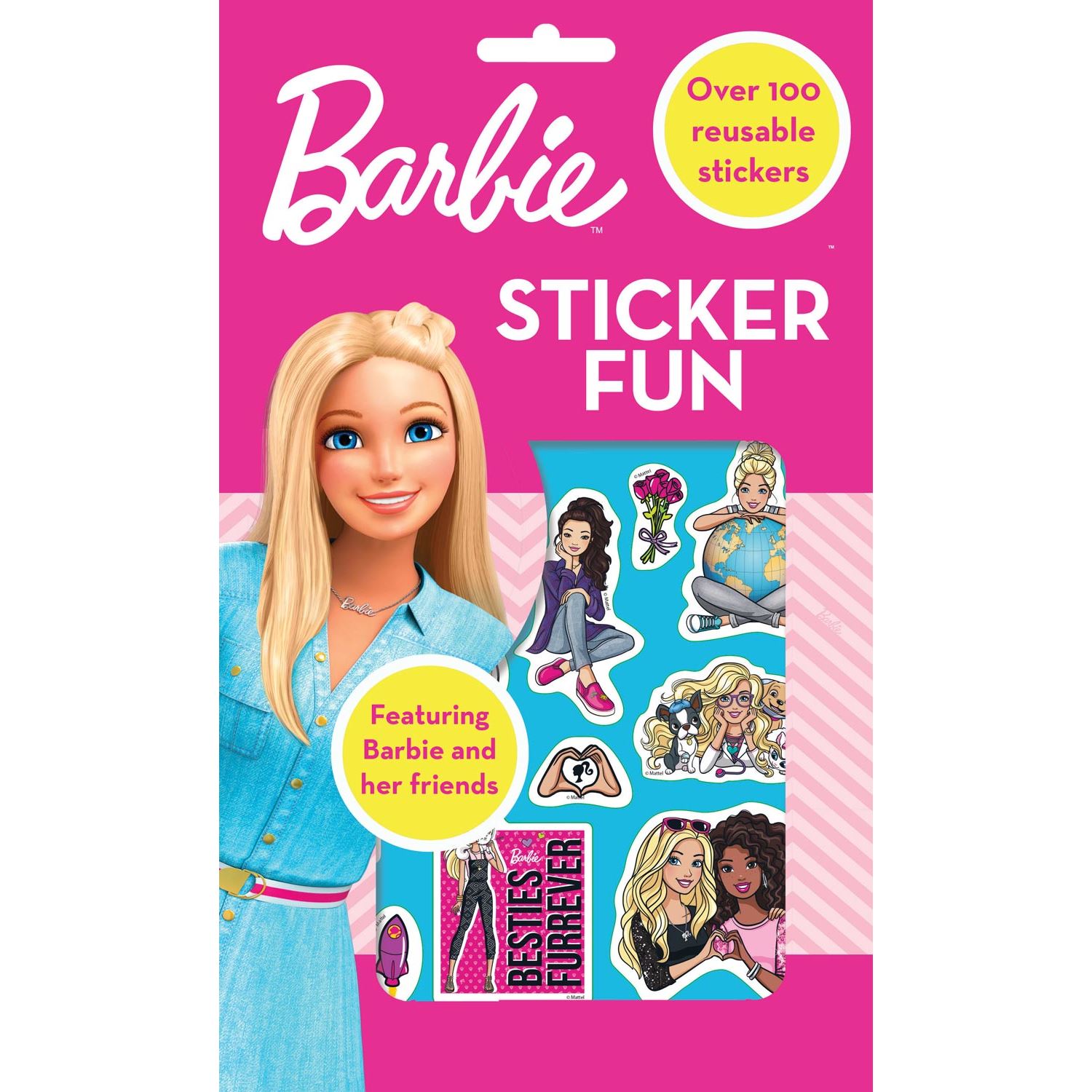 Barbie Sticker Fun İngilizce Sticker Etkinlik Kitabı