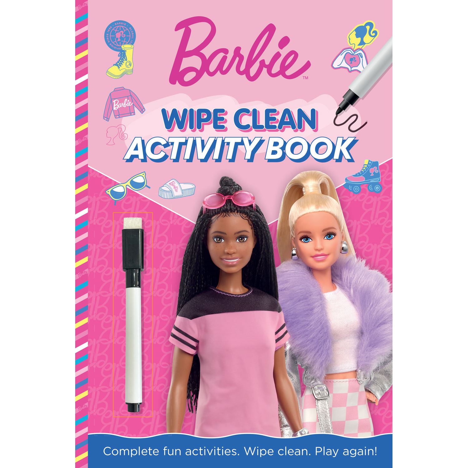Alligator Products Barbie Wipe Clean Book 9781788247467