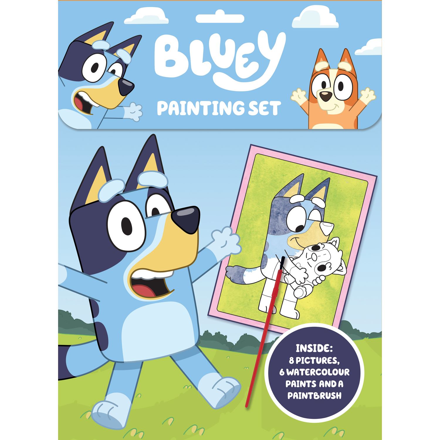 Alligator Products Bluey Painting Set İngilizce Boyama Seti
