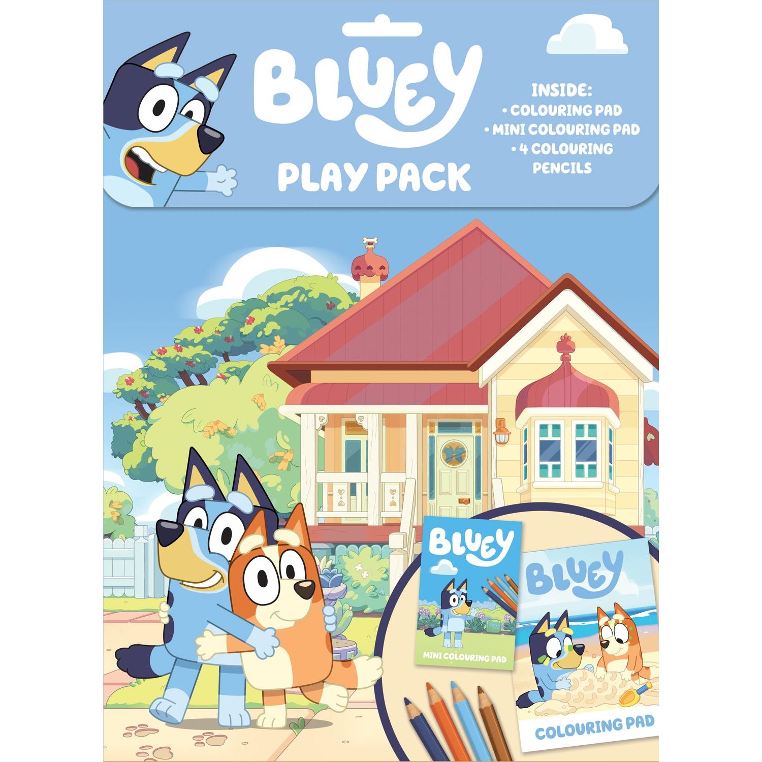 Alligator Products Bluey İngilizce Boyama Etkinlik Seti