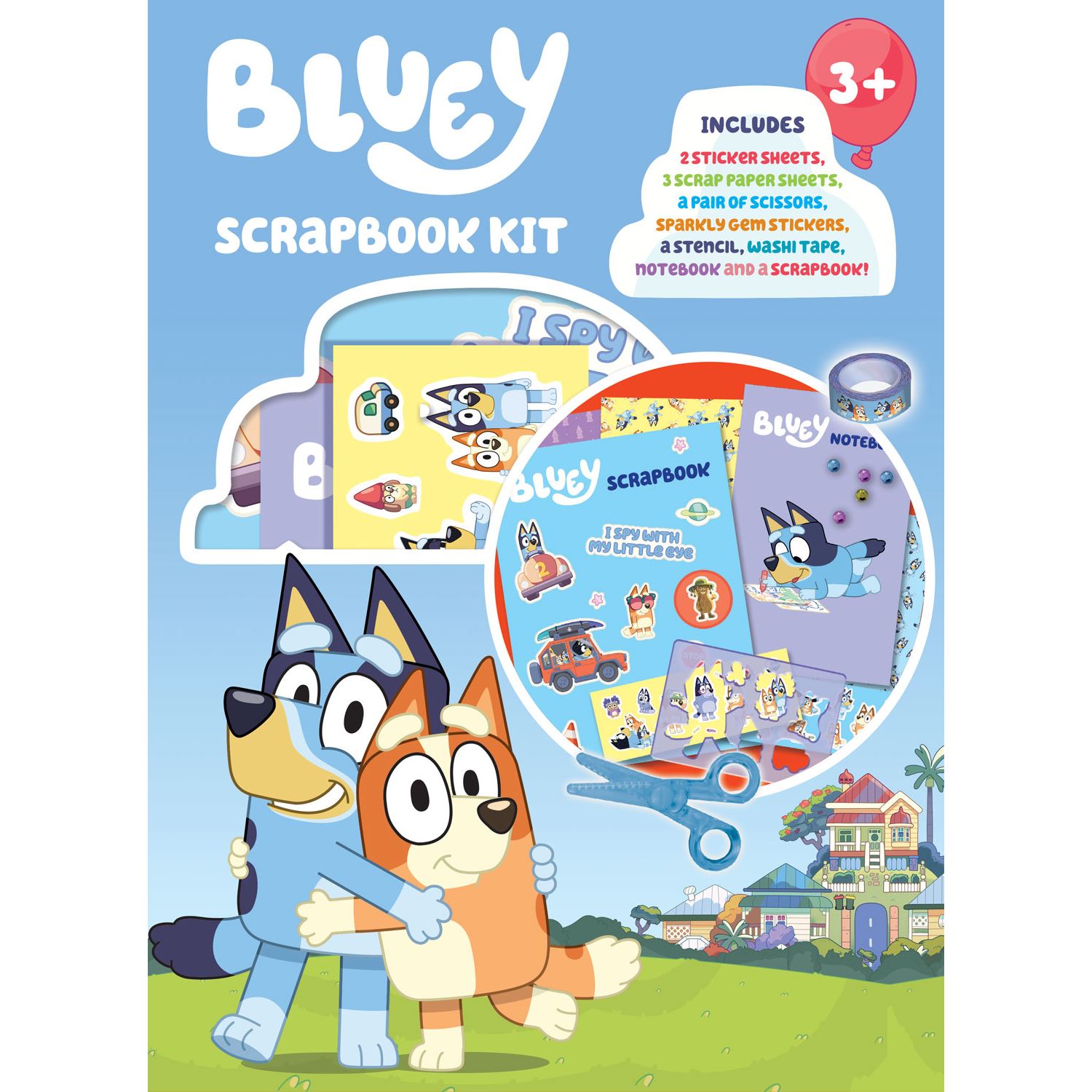 Bluey Scrapbook Kit