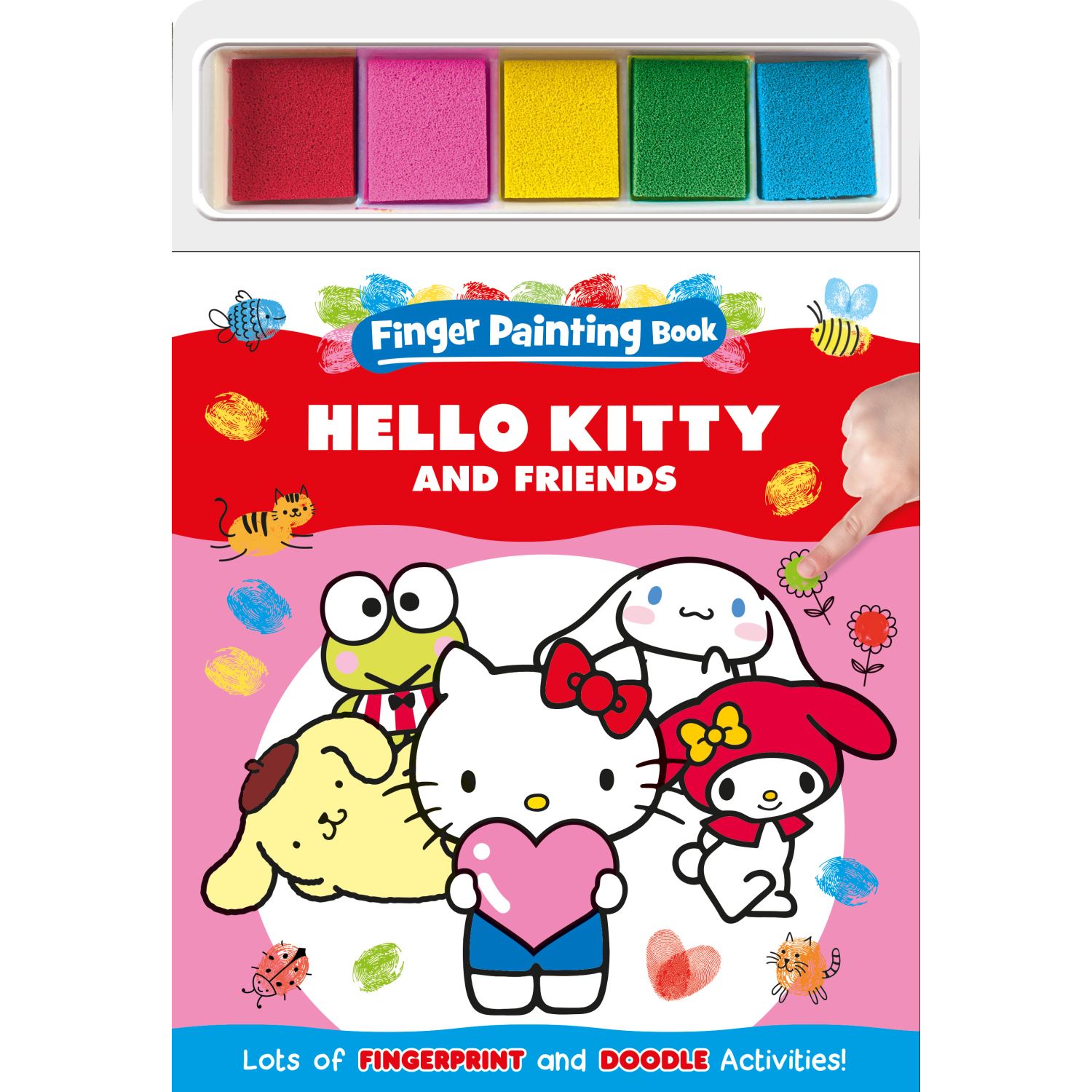 Hello Kitty Finger Painting Book