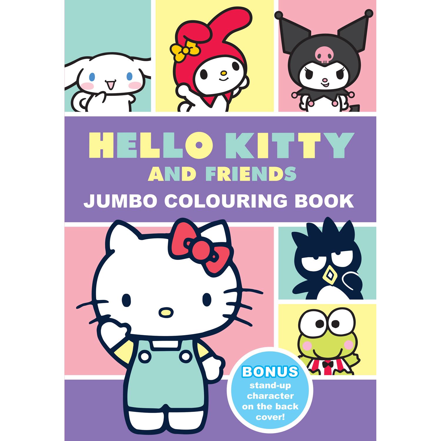Alligator Products Hello Kitty and Friends Jumbo Colouring Book