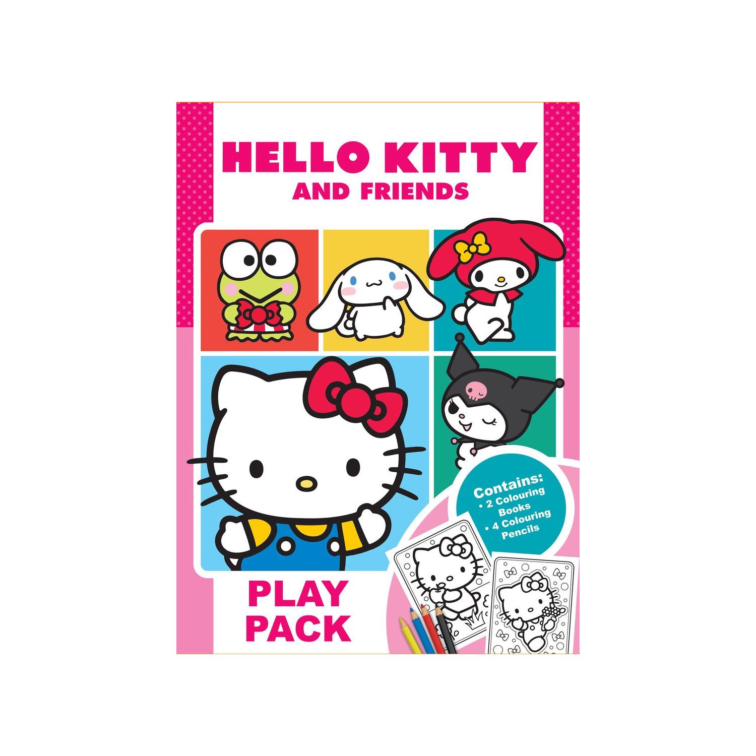 Hello Kitty Play Pack İngilizce Boyama ve Etkinlik Kitabı