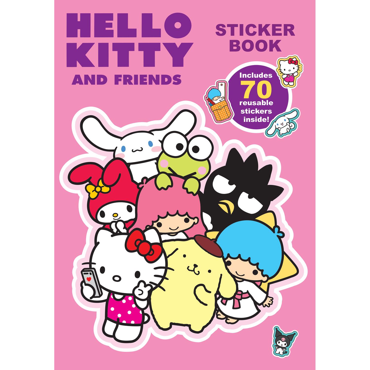 Alligator Products 9781788247924 Английская книга-задание Hello Kitty, 70 наклеек