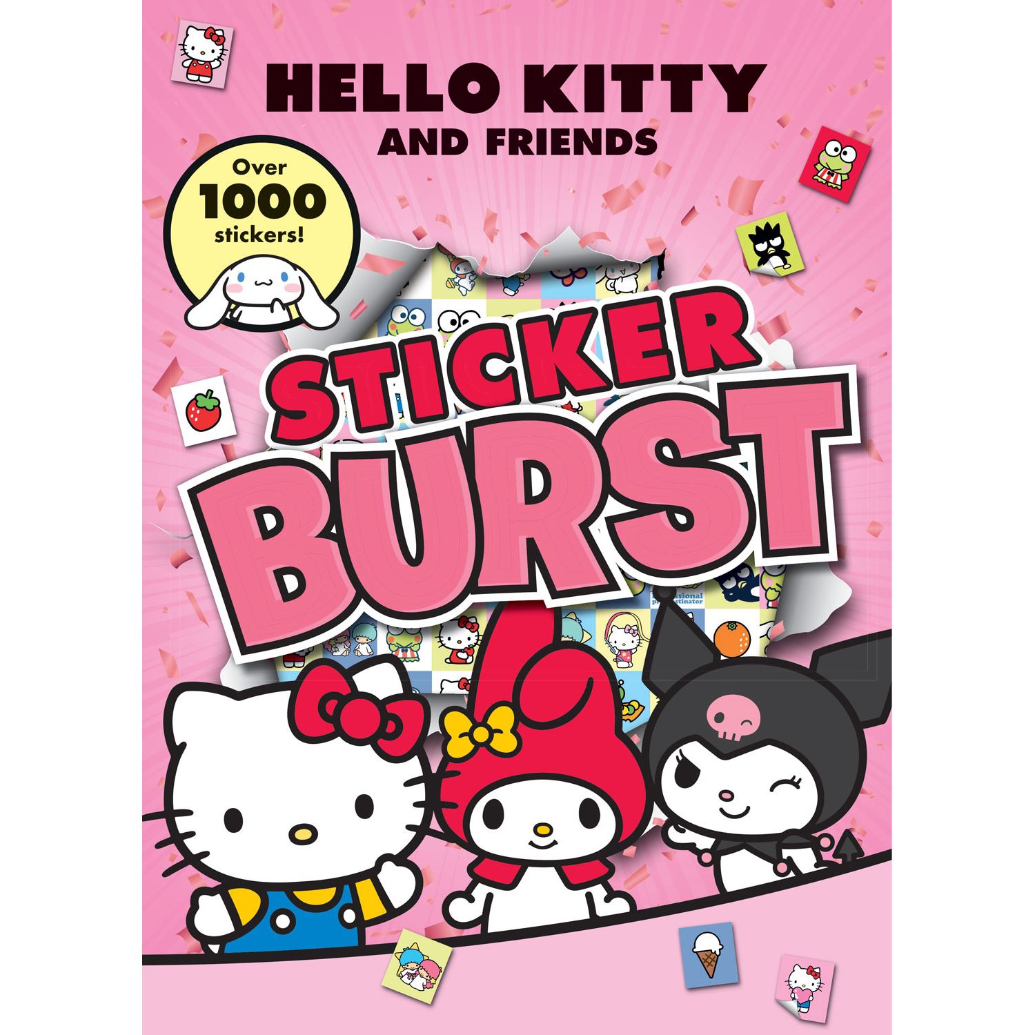 Alligator Products Hello Kitty Sticker Burst İngilizce Çıkartma Etkinlik Kitabı