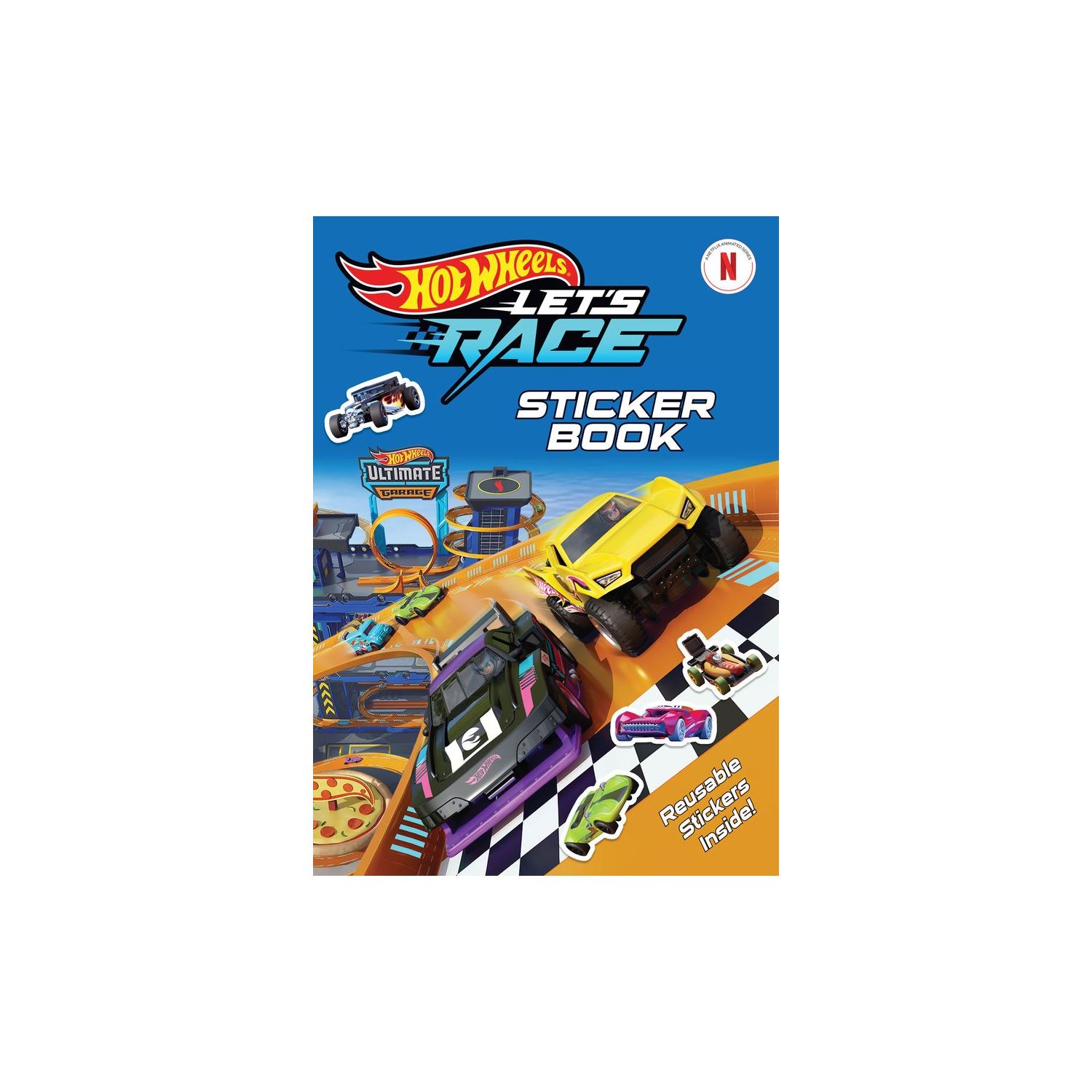 Hot Wheels Sticker Book