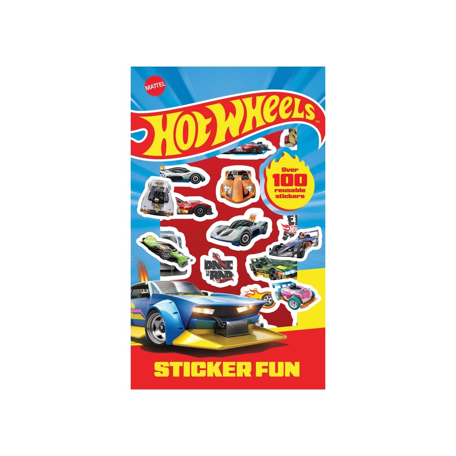 Hot Wheels Sticker Fun İngilizce Çıkartma ve Etkinlik Kitabı