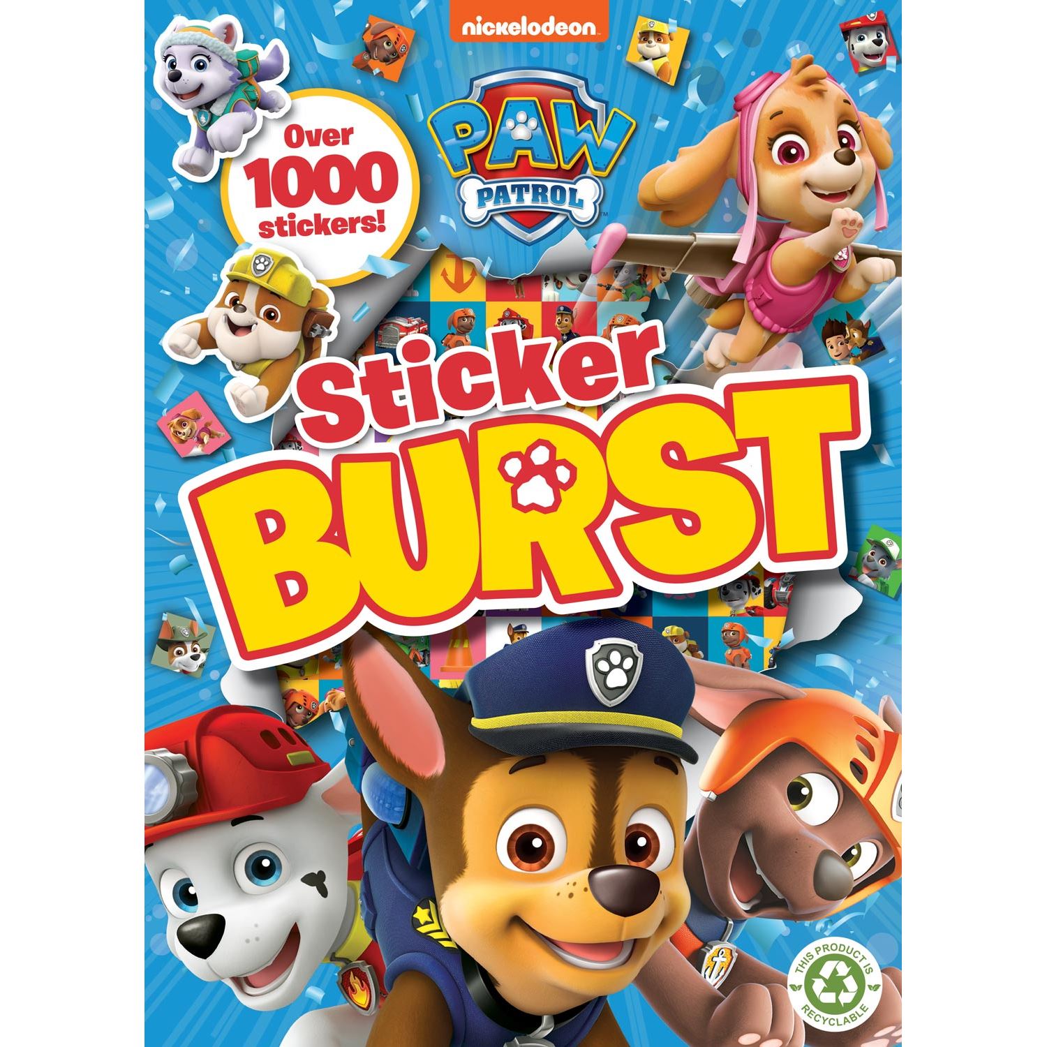 Alligator Products Paw Patrol Sticker Burst Sticker Book
