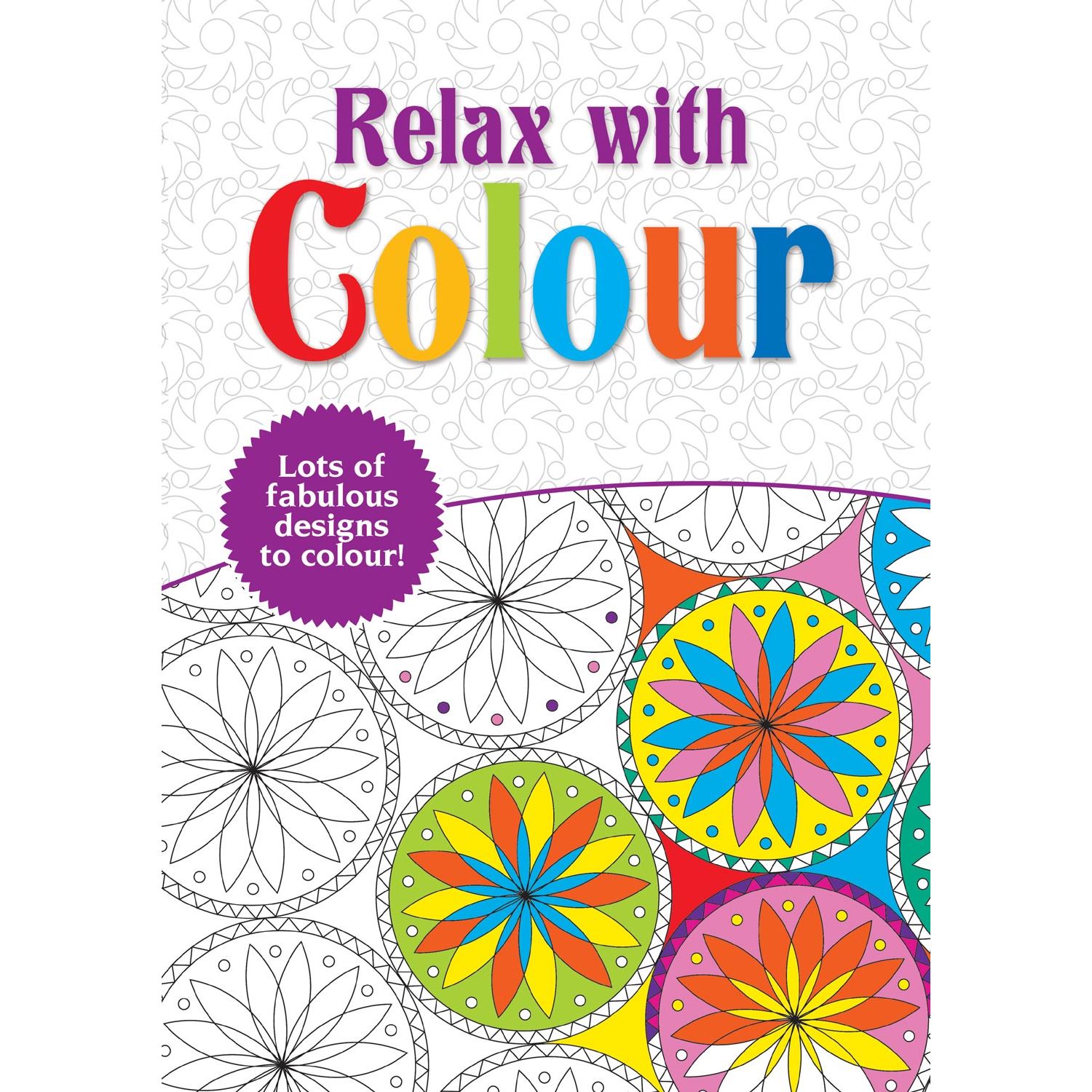 Alligator Products Relax With Colour Children’s Colouring Book