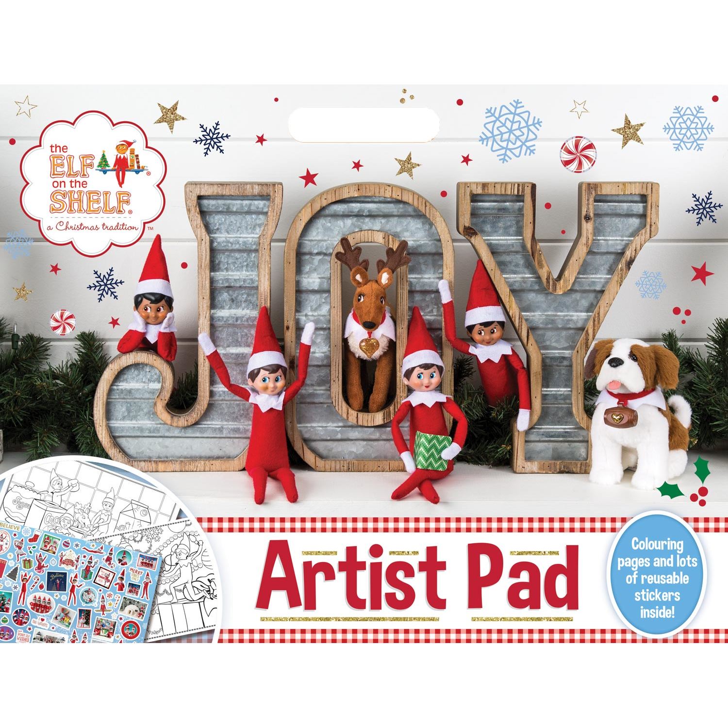 The Elf On The Shelf Artist Pad