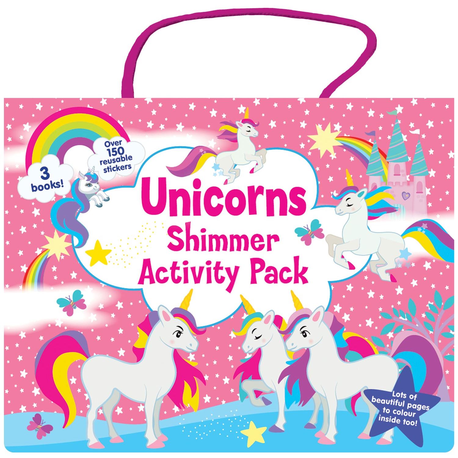 Alligator Products Unicorns Shimmer Activity Pack 9781788241014