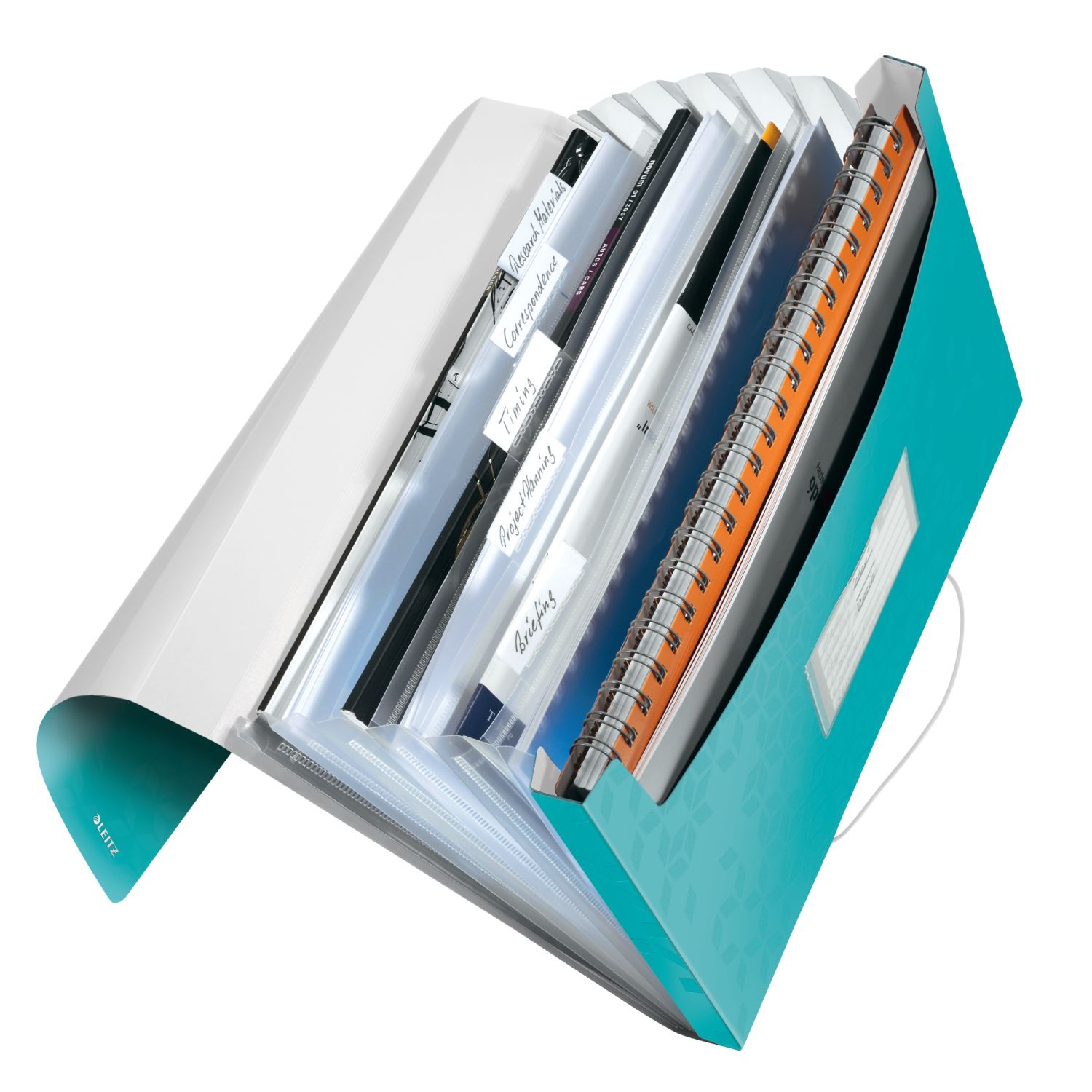 Leitz WOW Project Folder 45890051, Ice Blue