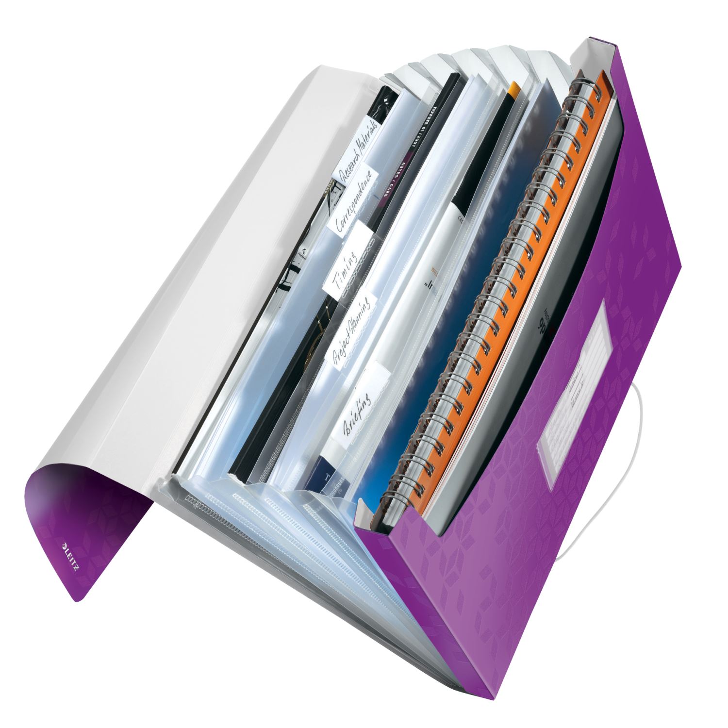 Leitz WOW 45890062 Project Folder, Purple