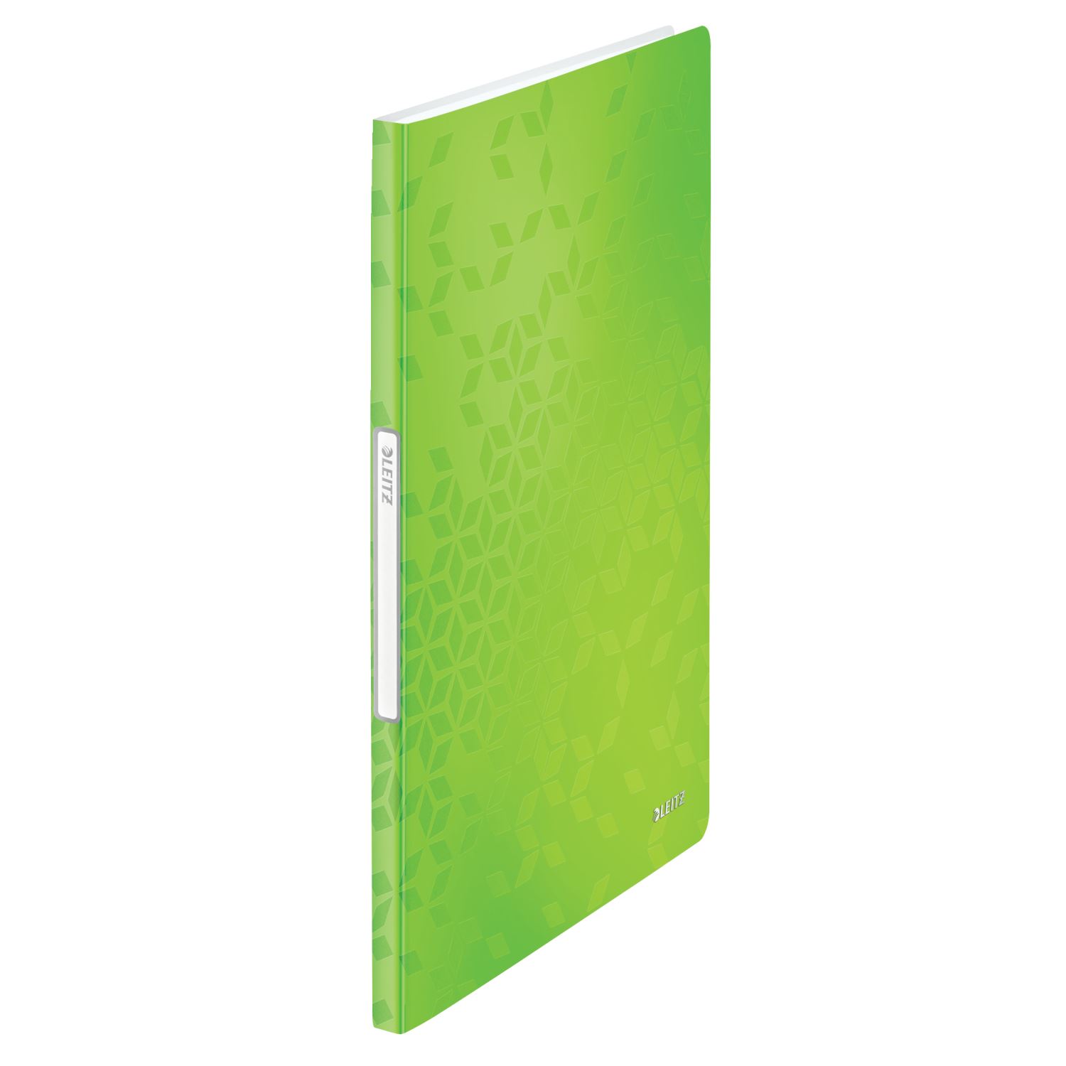 Leitz WOW 46310054 Presentation Folder, 20 Pockets, Green
