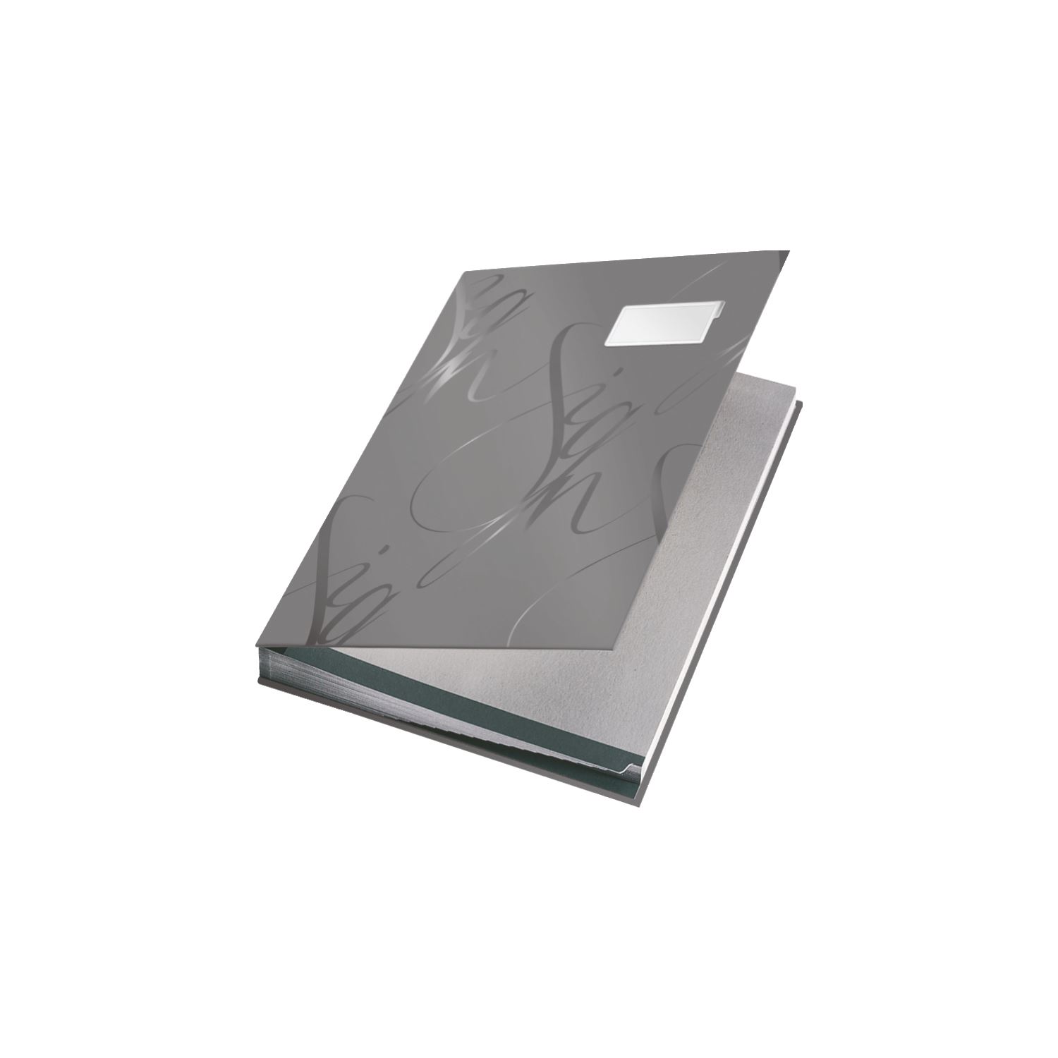 Leitz Design Signature File, 18 Sections, Grey
