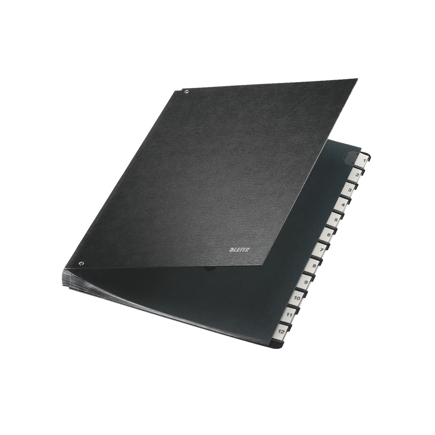 Leitz 58120095, чёрный сортировщик документов 1–12
