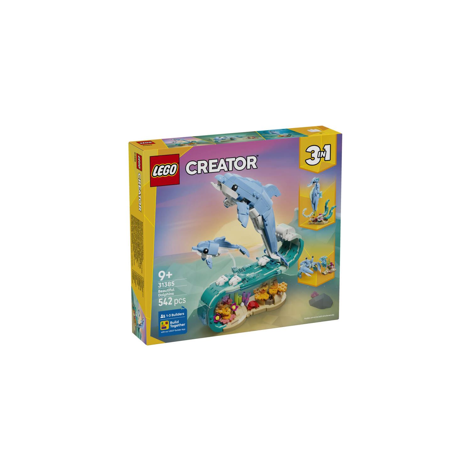 LEGO® Creator Deniz Hayvanları: Güzel Yunuslar