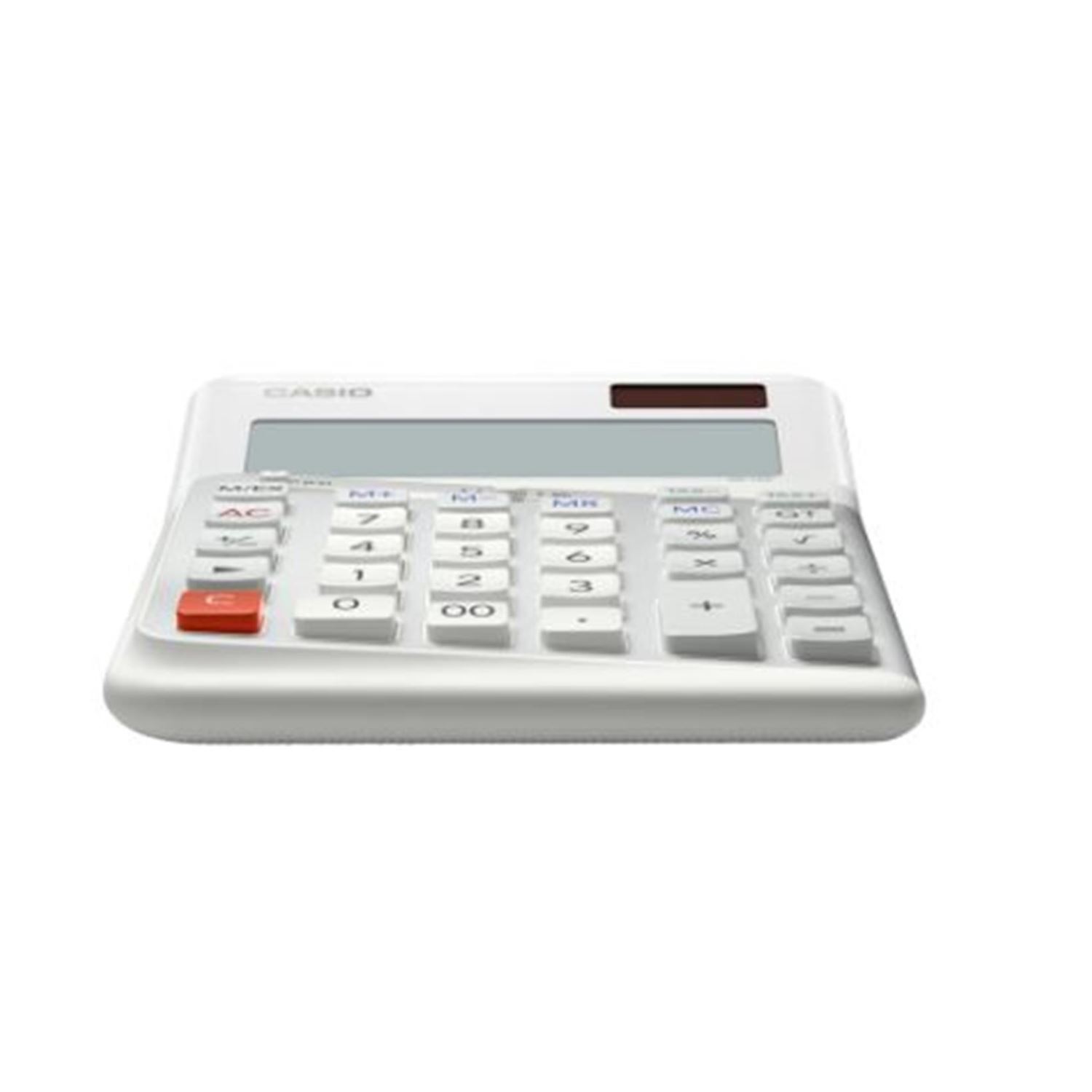 Casio DE-12E-WE-W-DP White Desktop Calculator
