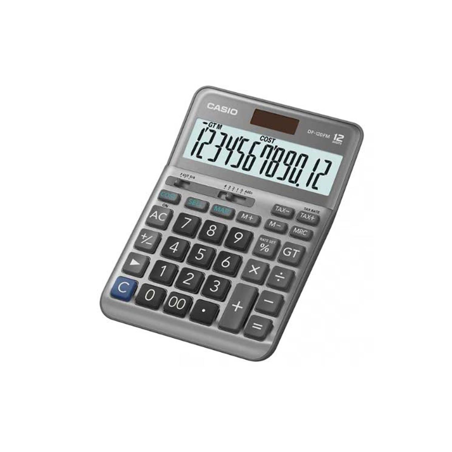 Casio DF-120FM-W-DP Desktop Calculator