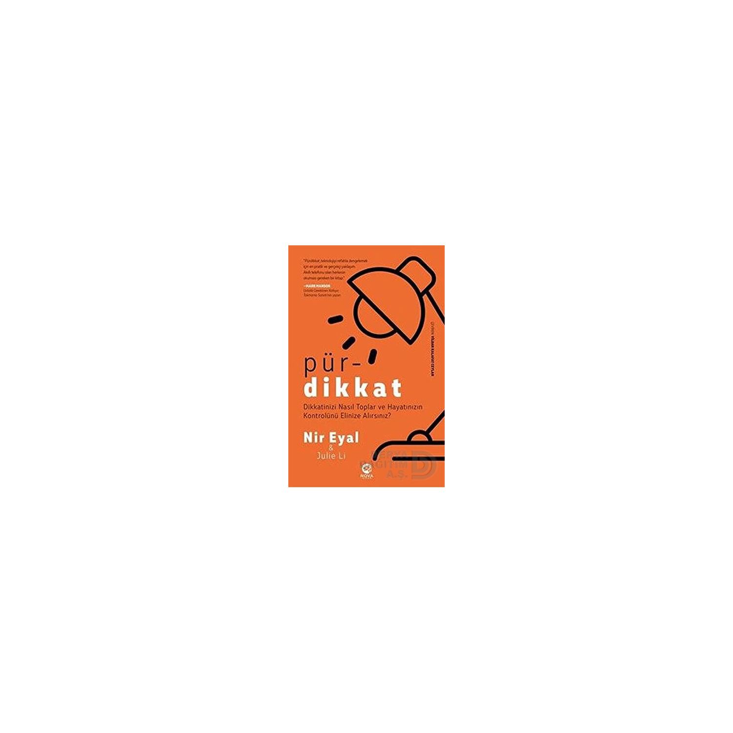 Nova Kitap Pür Dikkat Self-Help Book, Turkish, Paperback