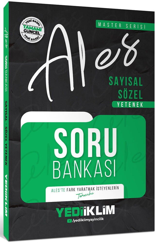 ALES Sayısal - Sözel Yetenek Soru Bankası