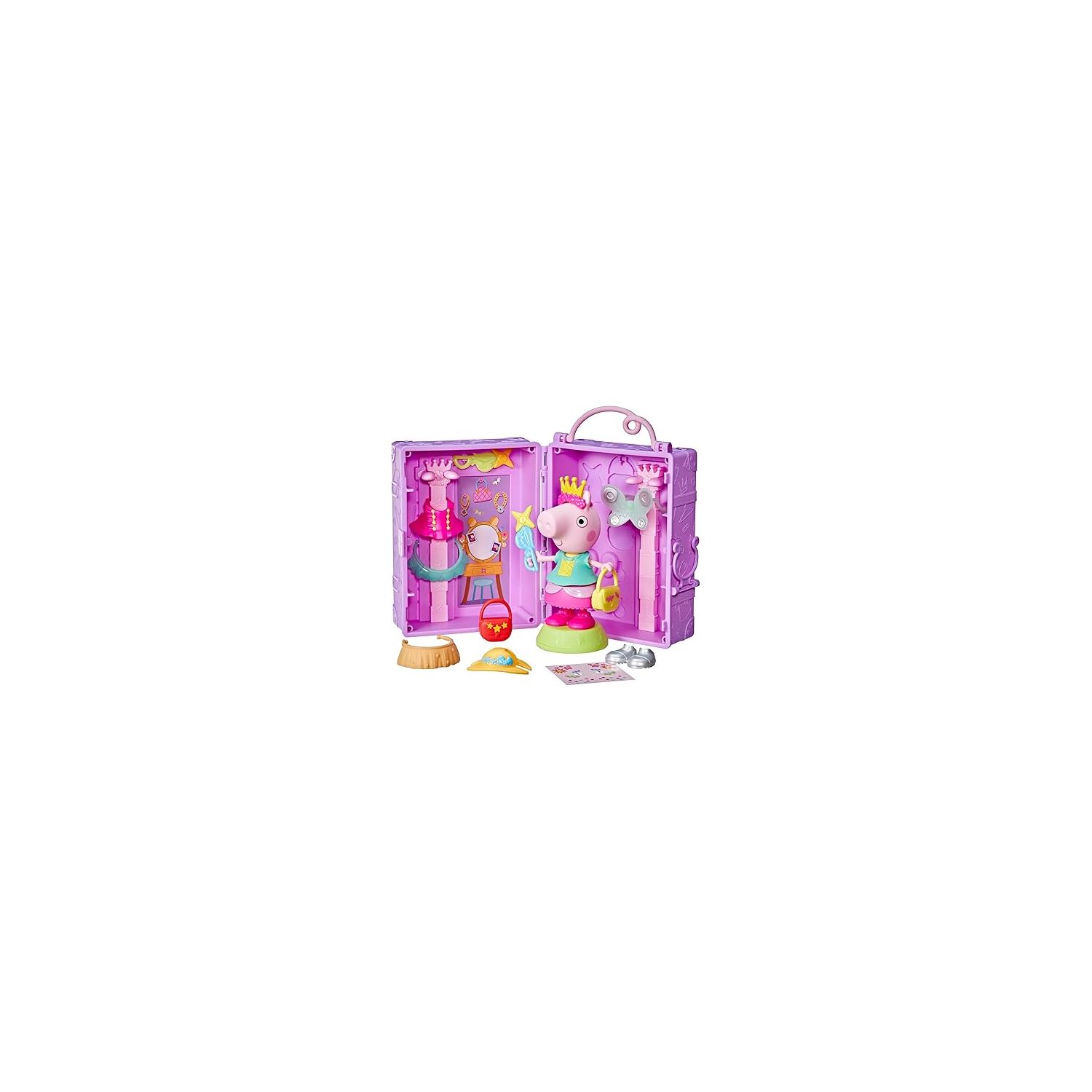 Peppa Pig 6'' Figür ve Kıyafet Dolabı