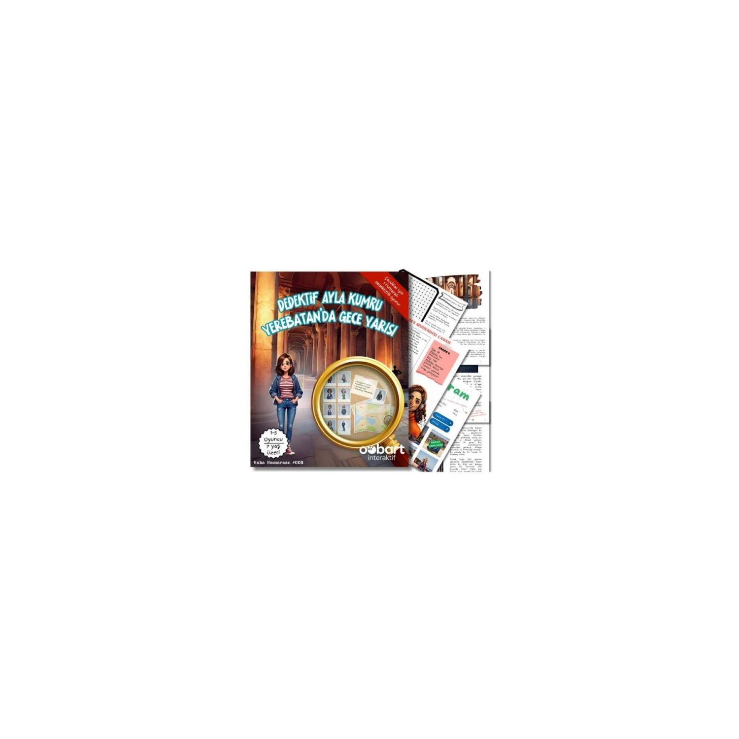 Molfy Midnight at Yerebatan Detective Board Game