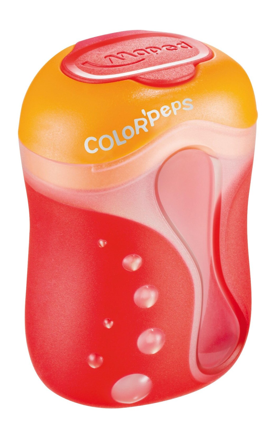 Maped Color'Peps 043111 Красная точилка с двумя отверстиями и контейнером