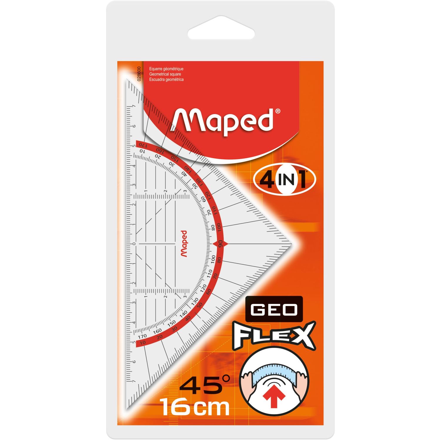 Maped 028600 Flexible Geometry Set Square